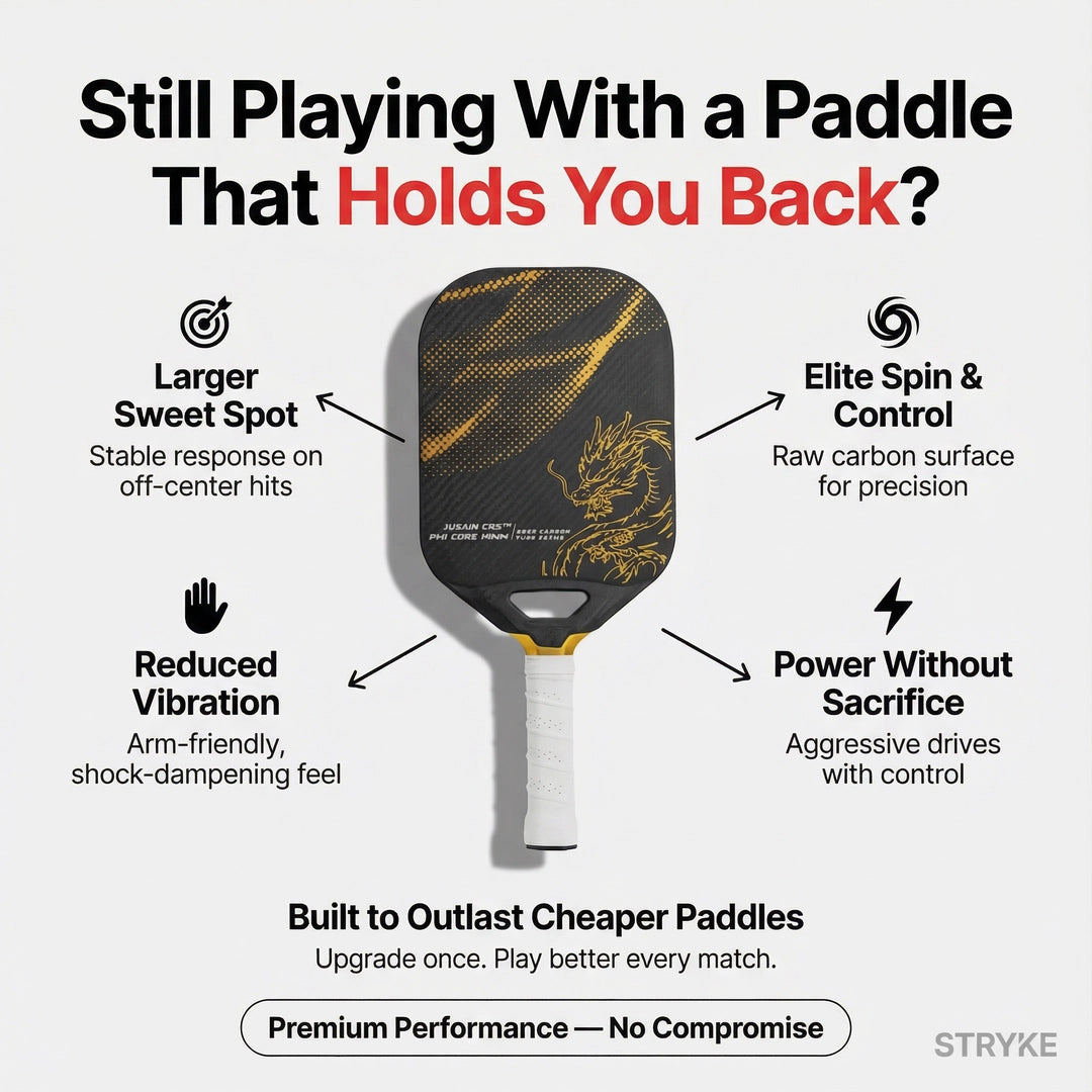 STRYKE Pro Series Pickleball Paddle – Power, Spin & Control